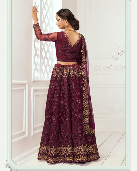 Net Lehenga Choli