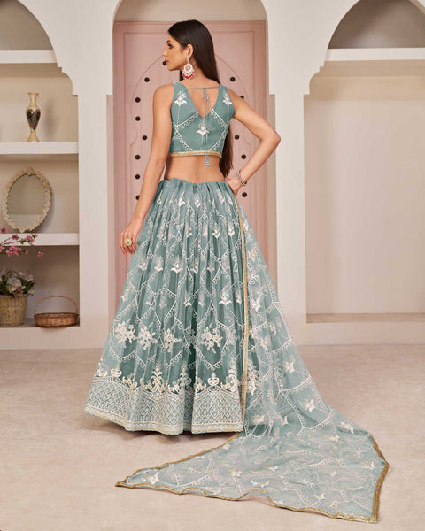 Net Lehenga Choli