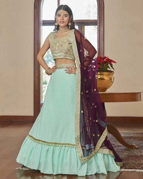 Silk Lehenga Choli