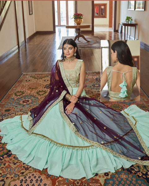 Silk Lehenga Choli