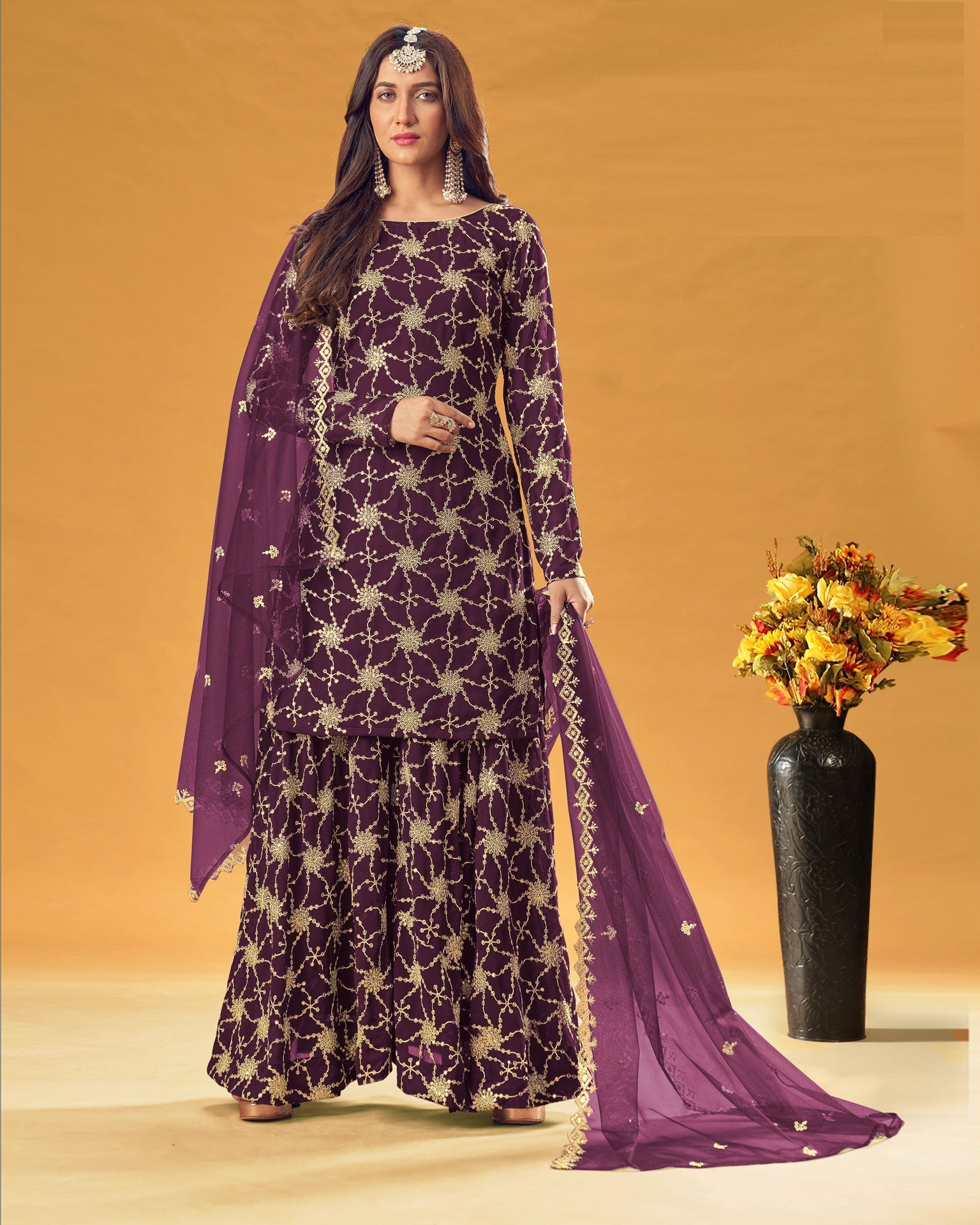 Shop By Style  Tagged "parallel pant salwar suit"  Mehak Boutique